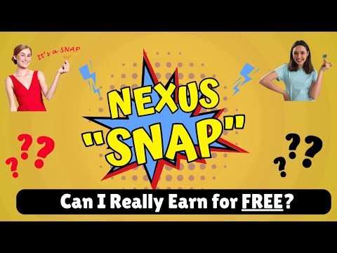 Can I really Earn for Free using Nexus SNAP Rewards – Part #1 | Trey Snodgrass Unveils the Truth!