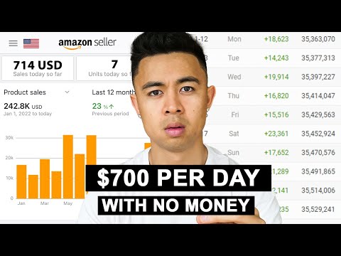 How To Make Money With Amazon FBA With No Money In 2024 (For Beginners)