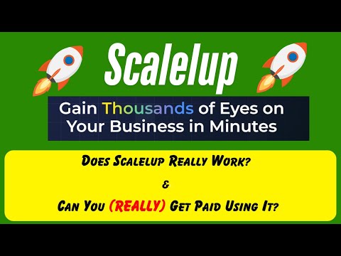 Does Scalelup Really Work & Can You (REALLY) Get Paid Using It?