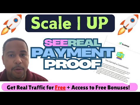 Real-Time Payment Proof: (YES) Scale|Up Delivers Real Cash Payments!
