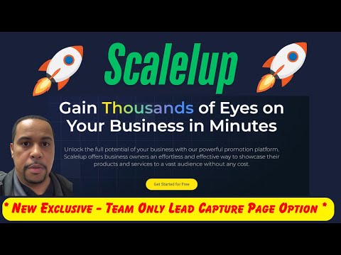 Attract (MORE) Leads & Sales | Scale|Up New Lead Capture Page System